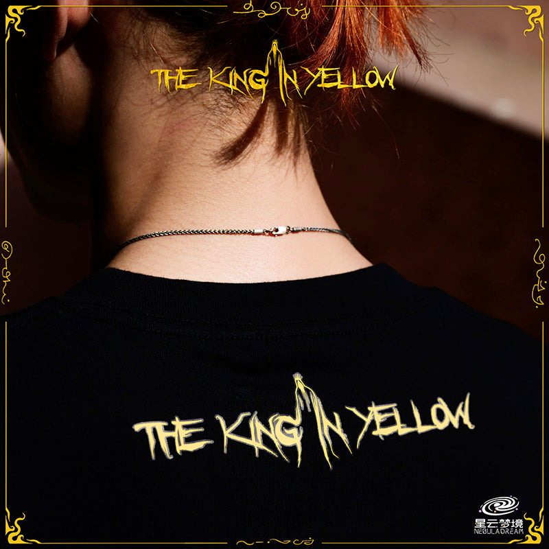 Starforged Cthulhu Mythos The King in Yellow Men's Cotton Short-Sleeved T-shirt Other